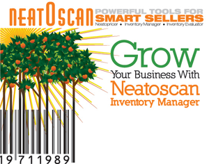 Post card created to announce Neatoscan's trade show presence.